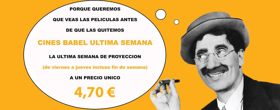 Cartelera de Cines Babel - Sesiones, horario y compra de entradas